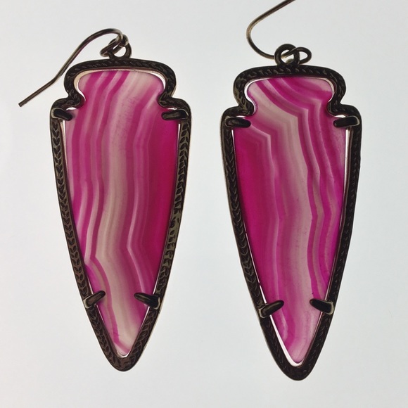 NFS Pink Banded Agate Skylars - Picture 1 of 3